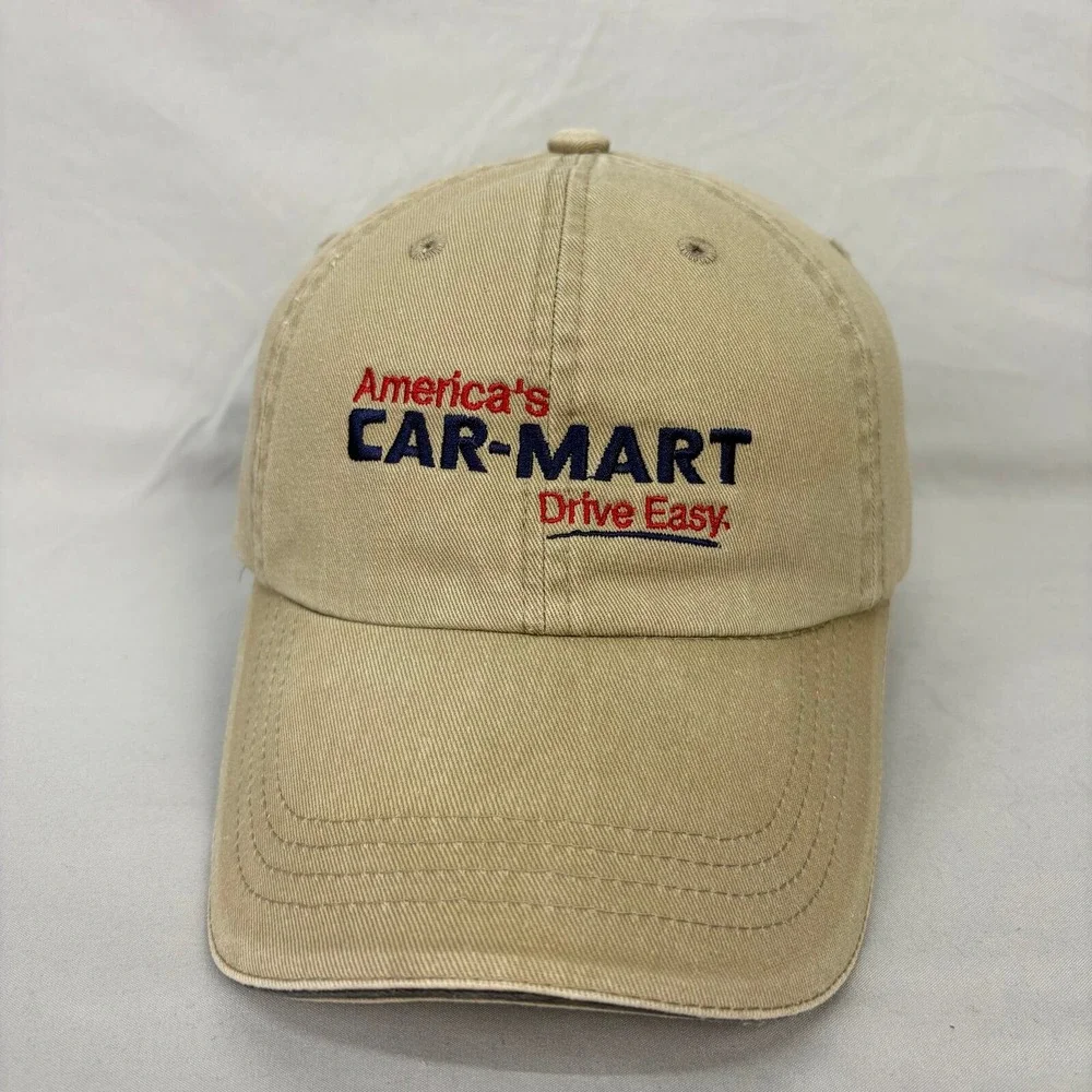 Port Authority Car-Mart Hat Mens OSFA Tan Purchasing Agent Baseball Cap